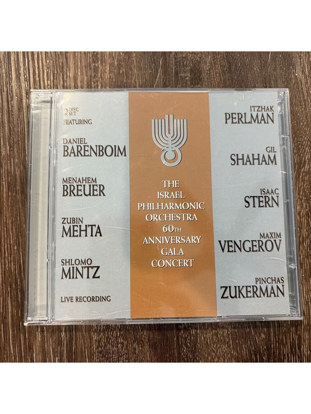 Israel Philharmonic Orchestra 60th Anniversary Gala Concert 2 CD Set Untested